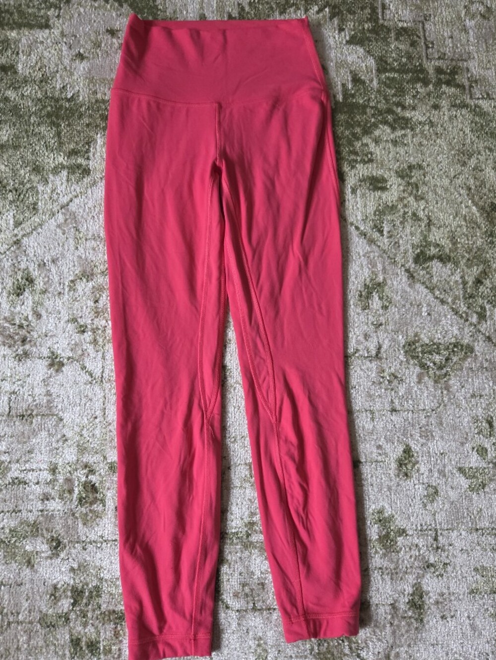 Lululemon High-Rise Leggings Bright Coral